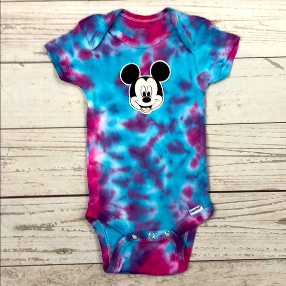 Gerber Other - 3-6m Tie Dye Mickey Mouse